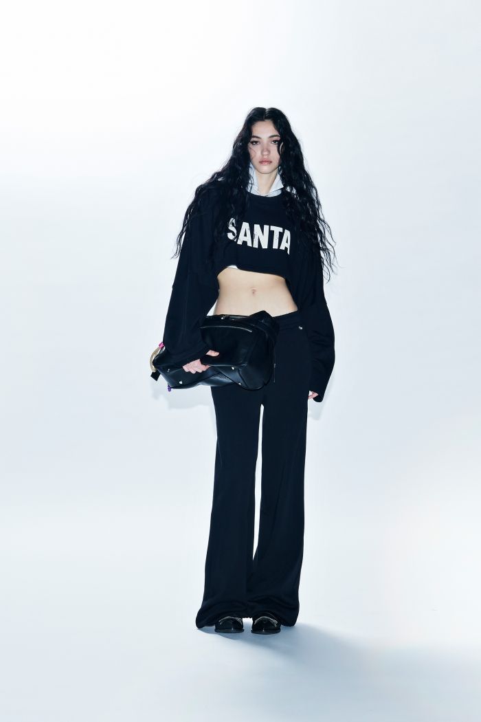 SWEATSHIRT CROP SANTA - Aniye By