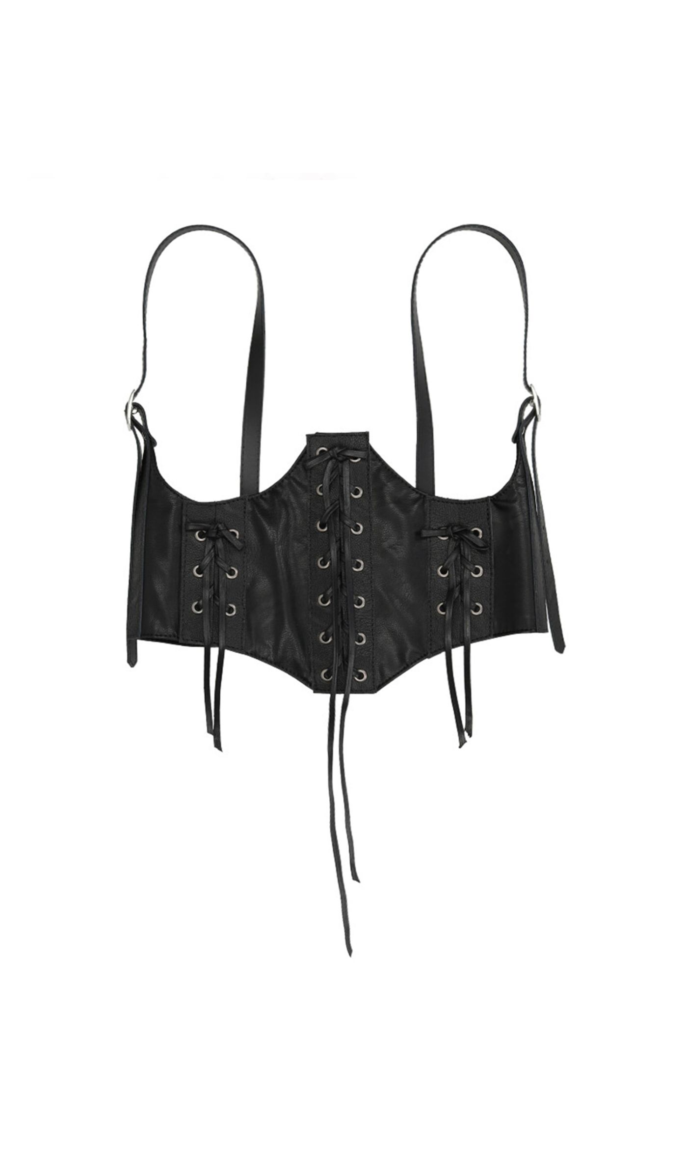LEATHER BUSTIER