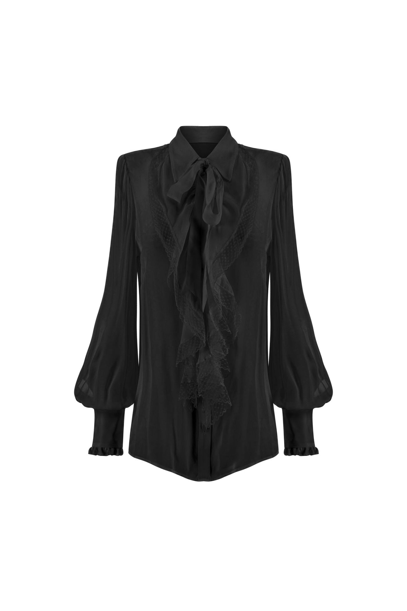 RUFFLE BLOUSE MINA