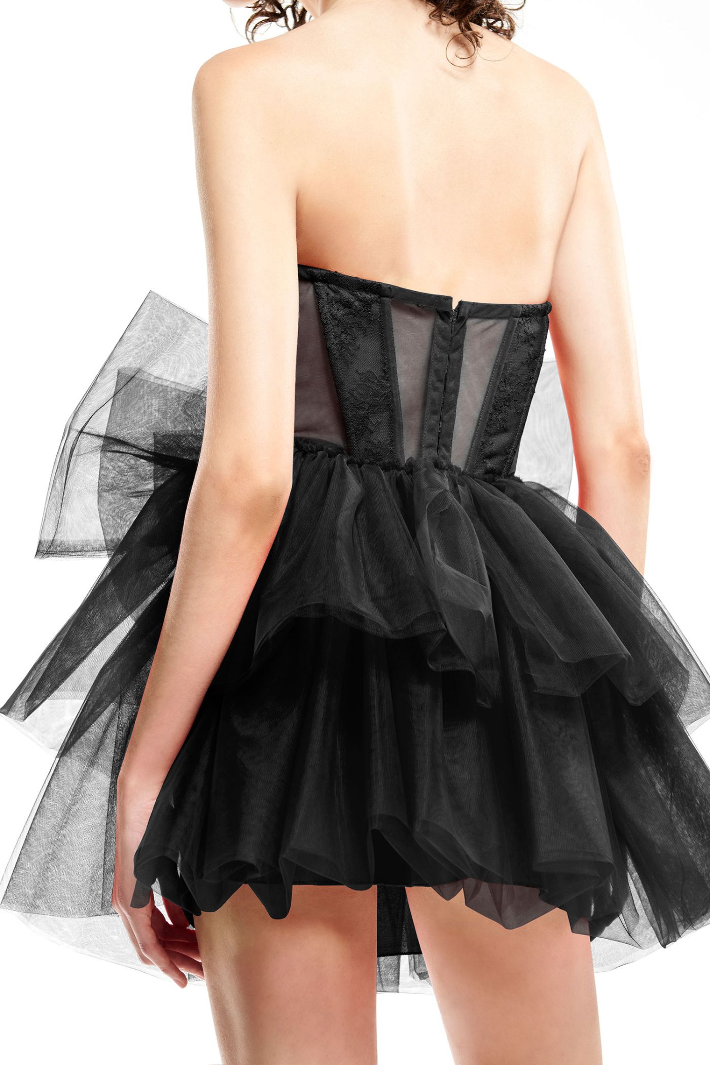 TULL RIBBON DRESS