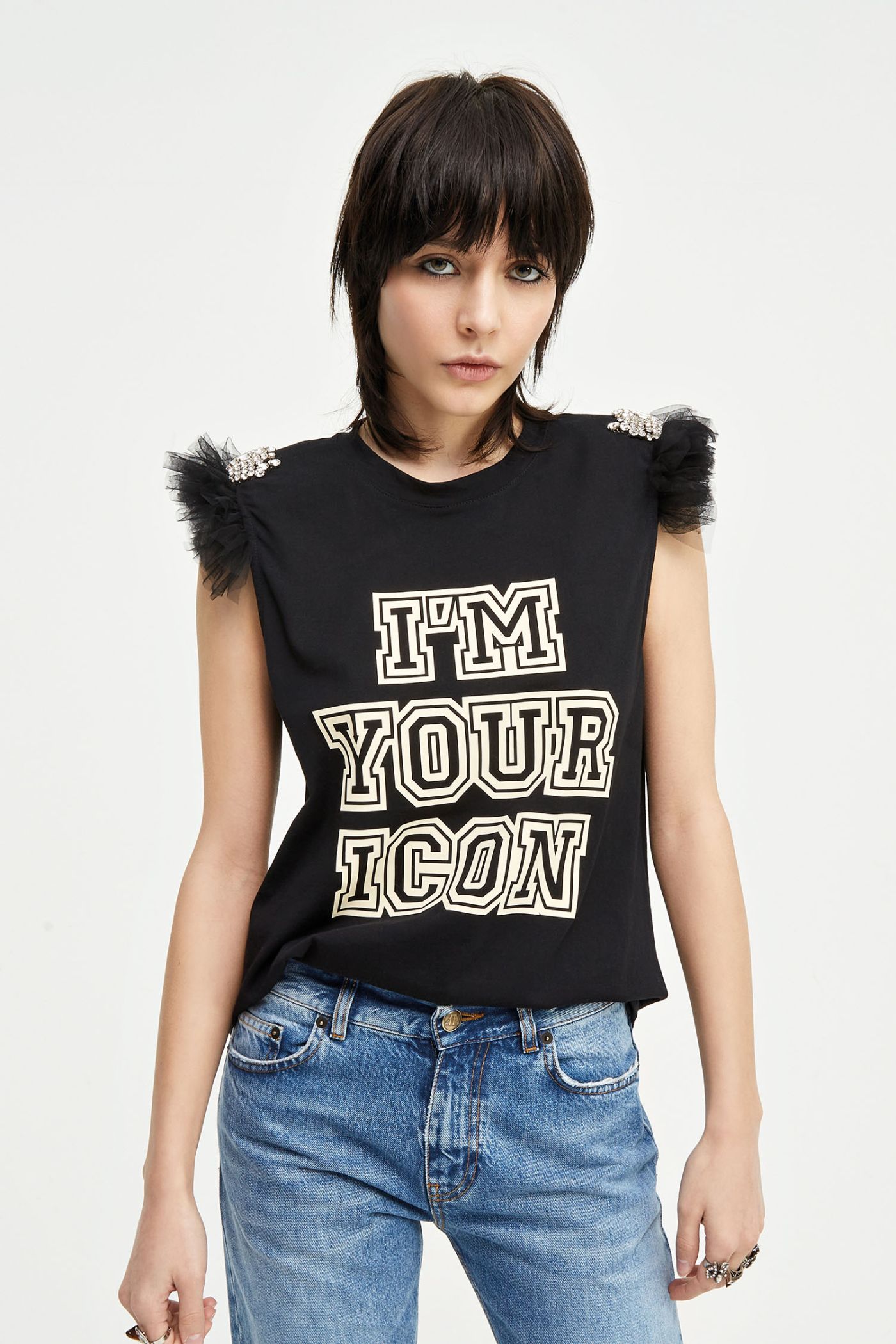 T-SHIRT ANIYE ICON