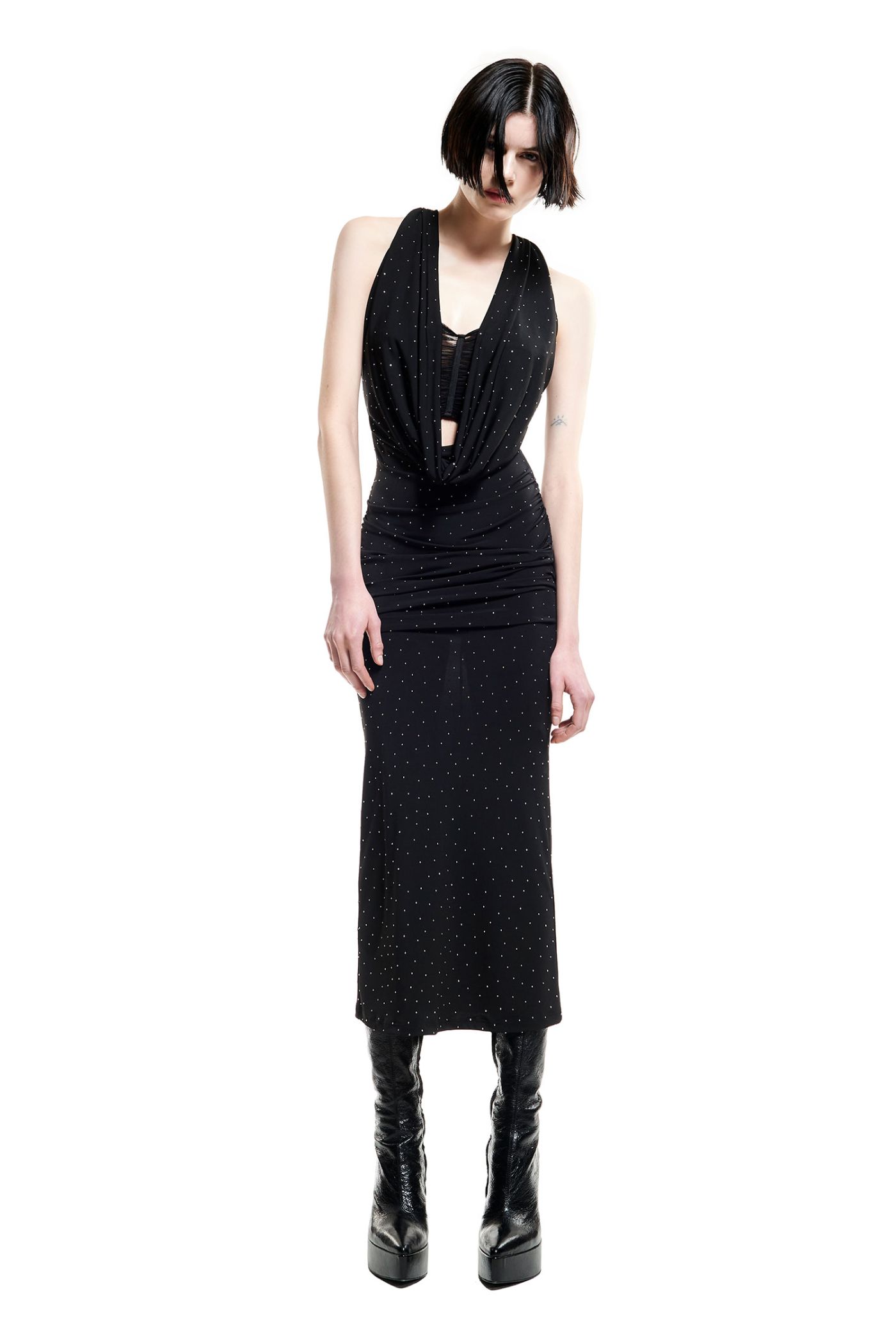 JABOT DRESS TINA