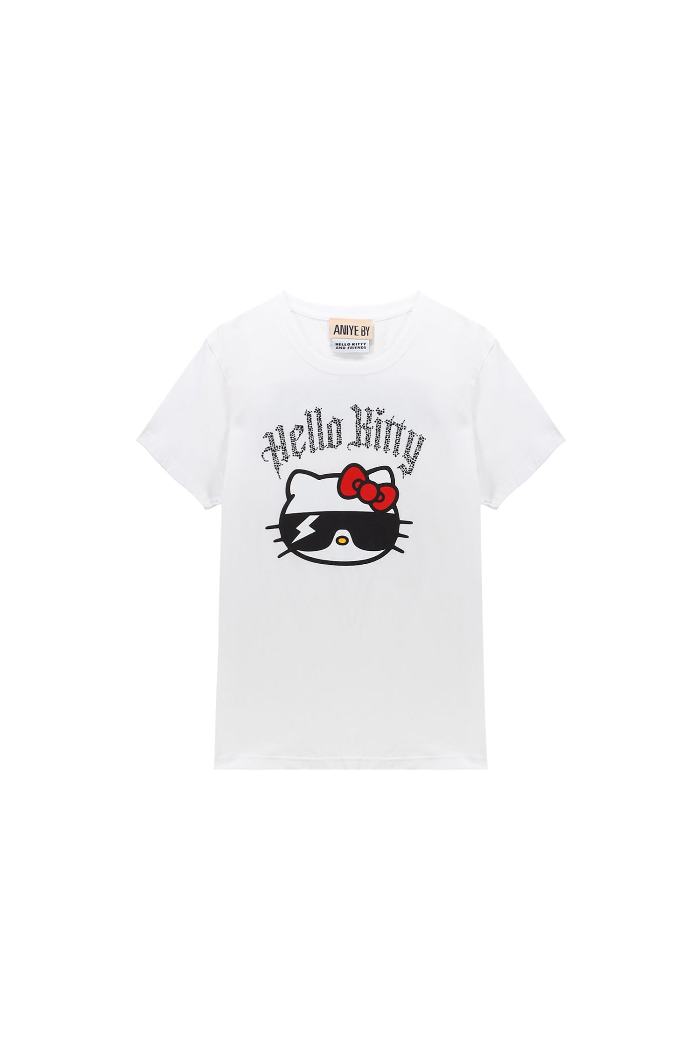 T-SHIRT WHITE KITTY Aniye By