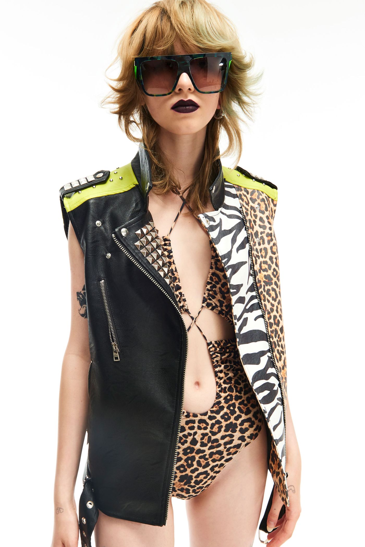 GILET PUNK VEGAS